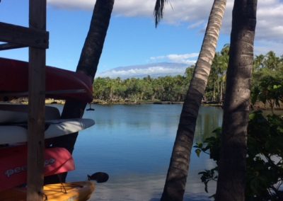 Volcano in distance