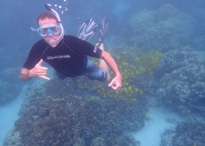 Our guide Grant takes to the sea!